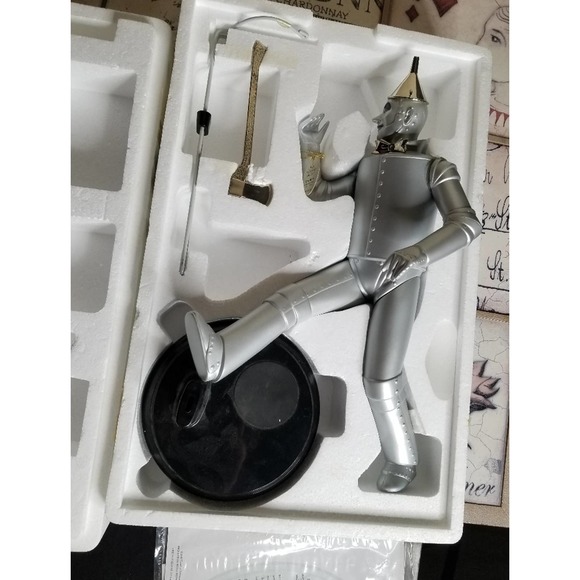 The Wizard Of Oz Vintage Porcelain Tin Man Doll - Picture 2 of 13